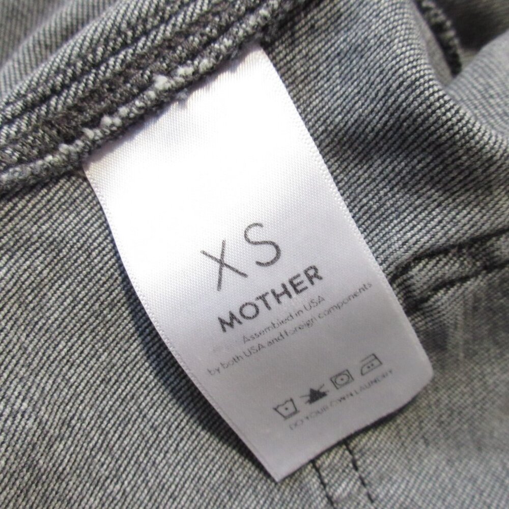 NWT Mother The Half Spring Take-Off Ankle Jumpsuit in Stitching In The Dark XS - Picture 8 of 12